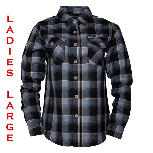DIXXON FLANNEL x SHADOWS FALL Flannel Shirt - Women's Large - Picture 1 of 11